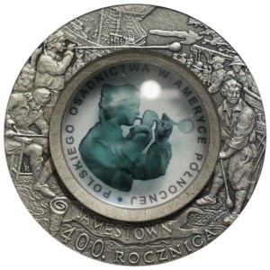 10 złotych 2008, 400. Rocznica Osadnictwa w Ameryce Północnej