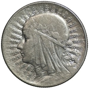 5 złotych 1934, Głowa Kobiety