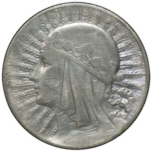 10 zlotych, 1933, Woman's Head