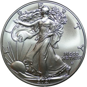 USA, 1 Dollar 2021, 1 Unze