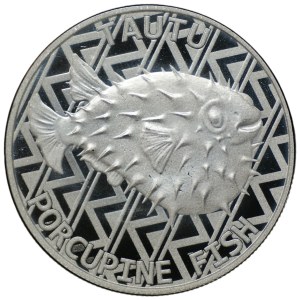Tokelau, 5 Dollar 2021, Najeżka, 1 Unze