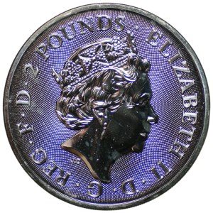 United Kingdom, 2 pounds, 2022, 1 ounce