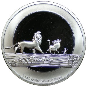 Niue, $2, 2021, Hakuna Matata, 1 ounce