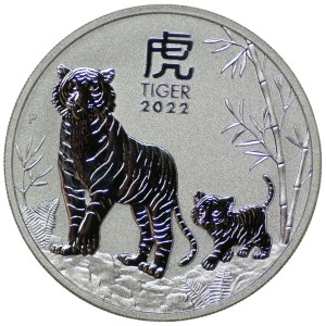 Australia, 1 dolar 2022, Rok Tygrysa