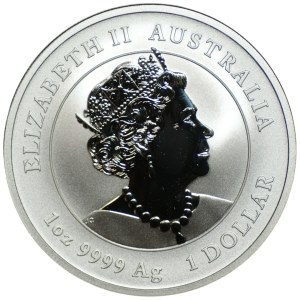 Australia, 1 dolar 2022, Rok Tygrysa