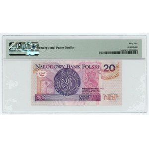 20 Złoty 1994, Serie AA 0003424, PMG 65 EPQ