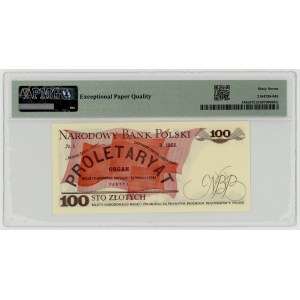 100 złotych 1986, seria RR, PMG 67 EPQ