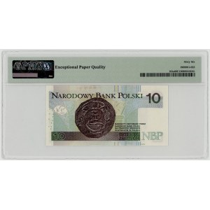 10 złotych 2012, seria AA0123800, PMG 66 EPQ