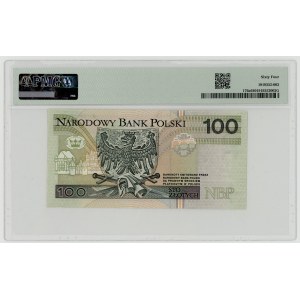 100 zlotych, 1994, JK series, PMG 64