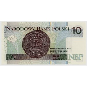 10 złotych 2012, seria AA 5836614