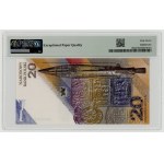 20 zlotych 2025, series BR 0000446, Millennium of the Coronation of Bolesław Chrobry, PMG 67 EPQ, attractive serial number