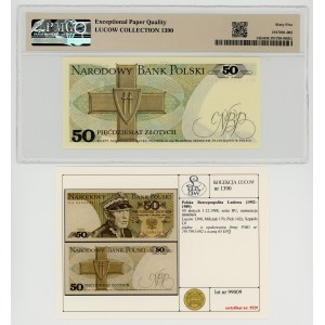 50 Złoty 1988, Serie HU 0696964, PMG 65 EPQ