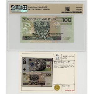 100 zlotych, 1994, FS series, PMG 67 EPQ, Lucow Collection
