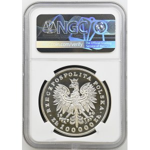 Mały Tryptyk, 100.000 złotych 1990, Fryderyk Chopin, NGC PF69 Ultra Cameo, 2-ga max nota