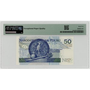 50 złotych 2012, AA series, PMG 65 EPQ