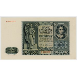 50 złotych 1941, Series D