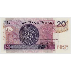 20 złotych 2016, seria CD