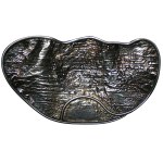 Silver brooch, 925 silver, 13.11 g