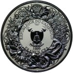 Cameroon, 1,000 francs, 2022, Slavic Beasts - Rusałka