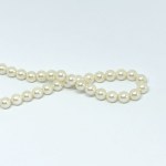 Gold necklace with Akoya pearls