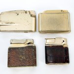 Four lighters—2 Ronson and 2 Colibri