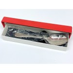Silver-plated decorative teaspoon