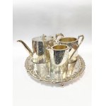 Silver-plated tea set