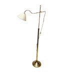 An original, adjustable floor lamp from the Bristol Hotel, designed to be placed next to an armchair.