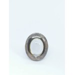 Rock Crystal Ring, 925 Silver