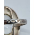 Rock Crystal Ring, 925 Silver