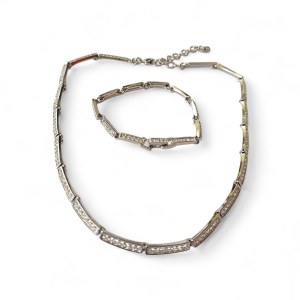 Collier et bracelet Swarovski