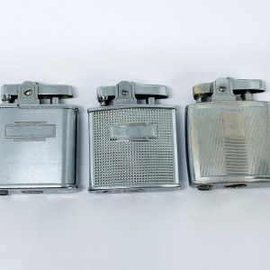 Three Ronson lighters