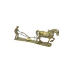 Brass Figurine "Farmer"