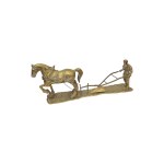 Brass Figurine "Farmer"