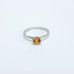 Silver Ring with a Citrine