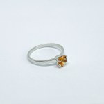 Silver Ring with a Citrine