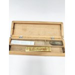 Vintage wooden pencil case