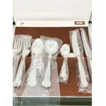 Arthur Price of England silver-plated tableware set for one person in its original case