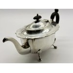 High-quality silver-plated teapot, early 20th century