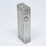 Silver-plated Brutalist Dunhill Lighter