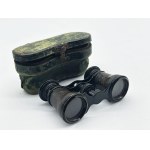 Antique "Jumelle Duchesse" theater binoculars in their original case