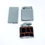 Set of 2 Colibri lighters and 1 Golden Bell