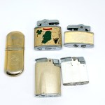 Set of 5 vintage lighters