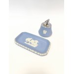 Wedgwood Smoking Set - Table Lighter and Saucer/Ashtray