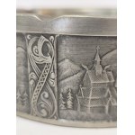 Norwegian tabletop lighter and ashtray