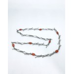 Coral Necklace by Orno, Warsaw, 1963–1986