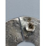 Orno earrings, 800 silver