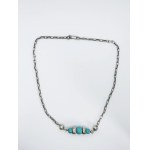 Silver necklace with stones, ORNAMENT Warsaw