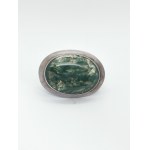 Silver brooch with a stone, ORNAMENT (formerly ORNO), Warsaw
