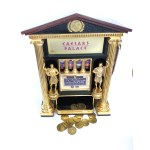 Caesars Palace "slot machine" with chips